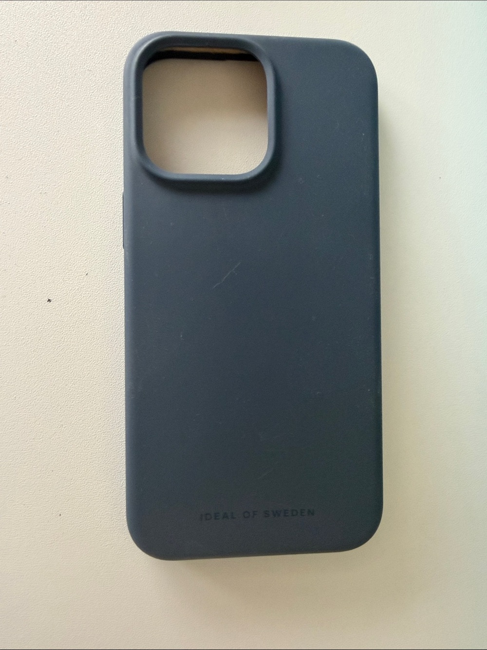 Navy Blue Silicone iPhone 14 Pro Max Case
